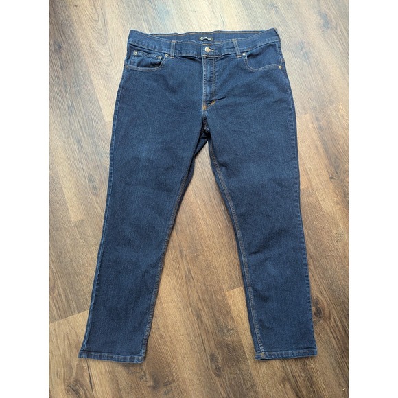 Origin Other - Origin Delta 68 Jeans Mens 38 Blue Dark Wash Made In USA Stretch Taper Denim